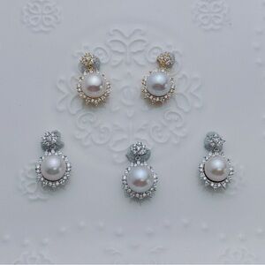 26P224 Edison Pearl Pendant 11–12mm S925